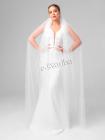 Довга фата Pronovias, один ярус