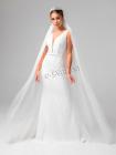 Довга фата Pronovias, два яруси