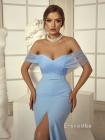 Вечірня сукня до підлоги на бретелях "Angel"