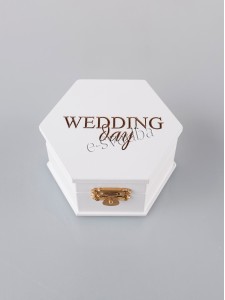 Шкатулка для обручок «Wedding day» 10