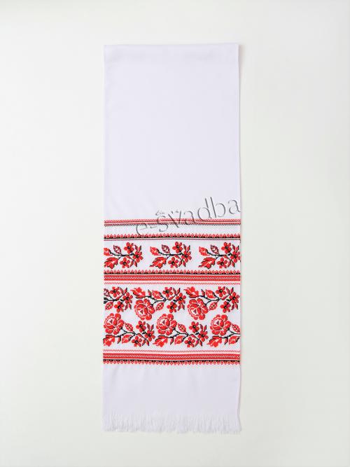 Рушник з квітковою вишивкою (170 х 32)
