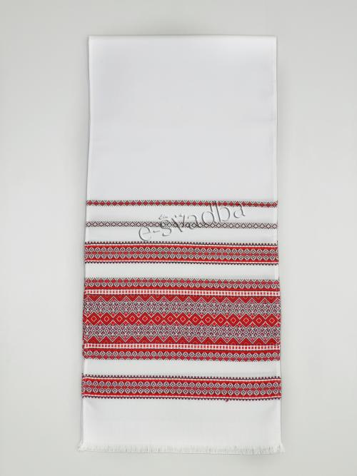 Рушник тканий український орнамент «Джевеліна» (150 х 34)