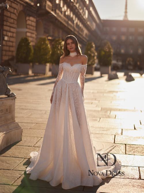 Елегантна мереживна весільна сукня "Lana"